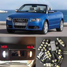 Us 21 0 21pc Led Map Dome Trunk Door Lights Lamp For 2006 2007 2008 Audi A4 S4 B7 Avant Canbus Car Led Light Bulbs Interior Package Kit In Signal
