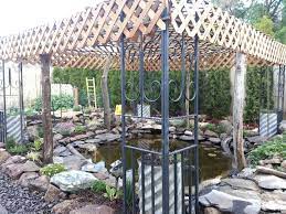 My Pond Pergola Made Entirely From