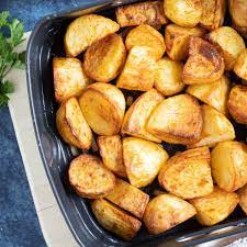 crispy air fryer roast potatoes recipe