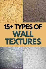 15 diffe types of wall textures
