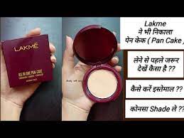 new lakme all in one pan cake review