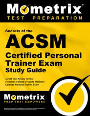 acsm personal trainer certification