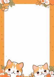 Orange Cat Background Images Hd