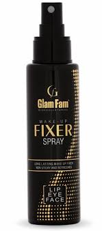 black women glam fam makeup fixer spray