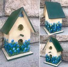 Painted Birdhouse Ideas To Add Some