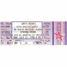 Garth Brooks Concert Ticket Pittsburgh Civic Arena 1997