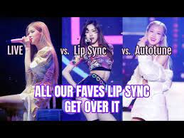 live vs lip sync vs autotune in k pop