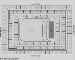 twickenham stadium seating map