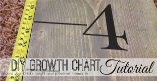 Shambray Diy Ruler Growth Chart