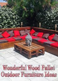 wonderful wood pallet outdoor furniture