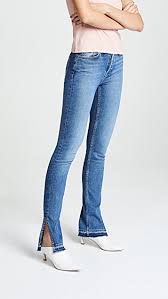 High Split Jeans