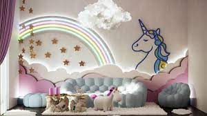 unicorn themed room decor from milan
