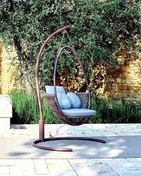 Weave Garden Swing Chair With Base