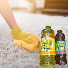 can you use pine sol on carpet