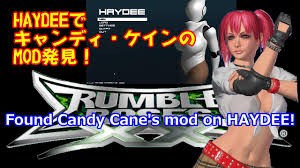HAYDEE 】RUMBLE ROSES XX MOD CANDY CANE ランブルローズXXのキャンディ・ケインのMOD発見！ - YouTube