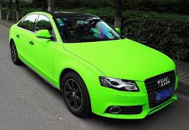 Изкуствена кожа за тапициране на мебели и интериорни решения. Matte Lime Green Audi Is A Little Bright