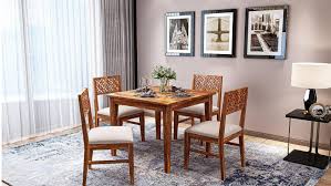 dining table 4 seater set add charm