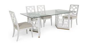 Chelsea Glass Dining Table With 4