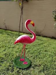 The Decorshed Resin Flamingo Statue For