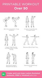 Over 50 Illustrated Exercise Plan Created At Workoutlabs