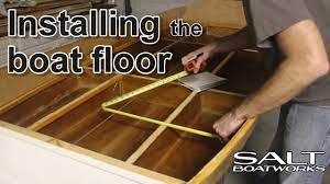how to install a boat floor how to