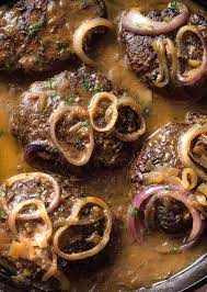 easy salisbury steak recipe whisk it