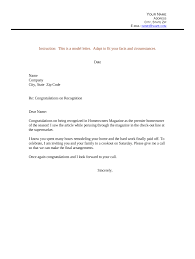 recognition letter fill out sign
