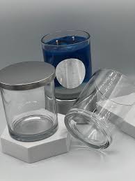 Clear Candle Making Jars