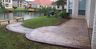 stamped concrete in houston tx the