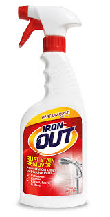 iron out rust stain remover spray