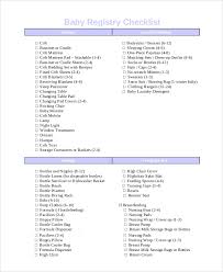 Baby Layette Checklist Printable Andone Brianstern Co