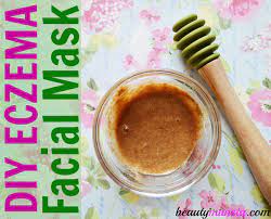 diy eczema face mask with honey