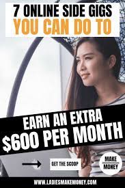 Online surveys that a great way to make money while loading netflix or when you're waiting at a restaurant for a friend. Take A Look At These Crazy Online Side Gigs Anyone Can Start To Make Extra Money From Home Fast Creative Ways To Make Extra Mon Side Gigs Make More Money Gigs