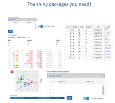 The R Shiny Packages You Need For Your Web Apps Enhance