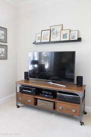 Adding A Shelf Above The Tv A Simple