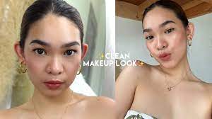 clean makeup look tutorial natural