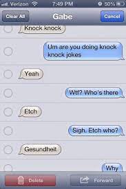 A cool sense of humor instigates women to get to know you better! Relationship Knock Knock Jokes