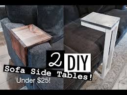 Diy Sofa Side Tables Under 25