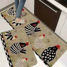 carpet retro kitchen rugs 3d living