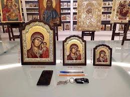 Saint Nicholas Icon Silk Screen Icon
