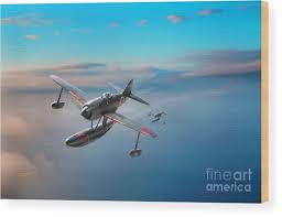 World war ii in the pacific was a fight to seize and defend airfields. Japanese Sea Plane Ww2 Wood Print By Tony Pierleoni