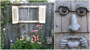 25 garden fence decoration ideas to
