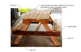 Pallet Picnic Table How To Ana White