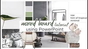 create an interior design mood board
