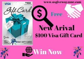 All entries must enter through the gleam widget below. Win Free 100 Visa Gift Card Usgivewayzone