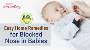 home remes for baby s stuffy nose