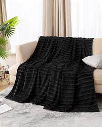 lynnlov blankets king size black