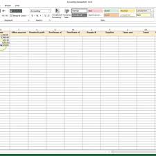 Free Accounting Template For Small Business And Microsoft Excel
