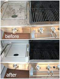 best ways to clean snless steel grills