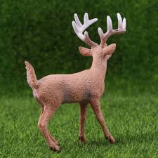 1pcs Holiday Reindeer Figures Sika Deer